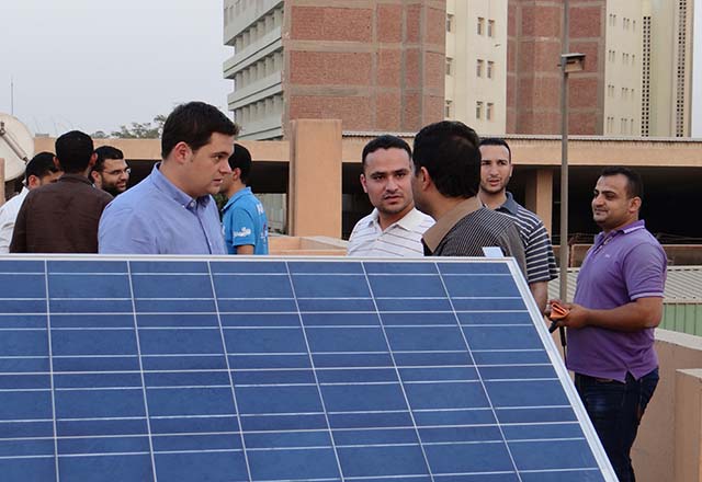 Solar power Iraq project