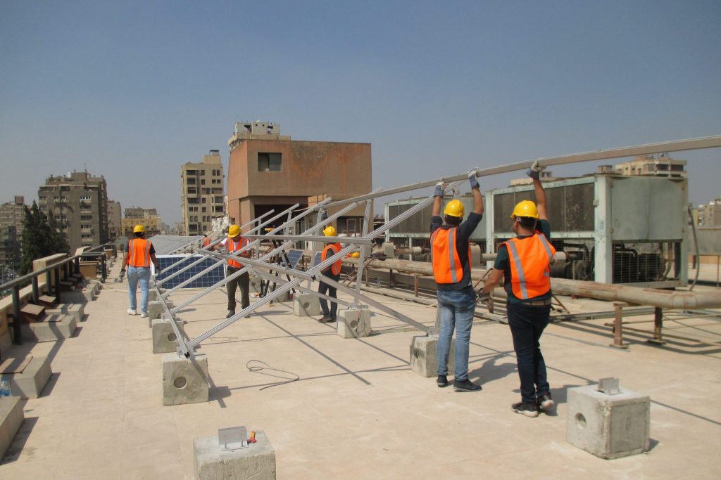 Solar power Iraq project