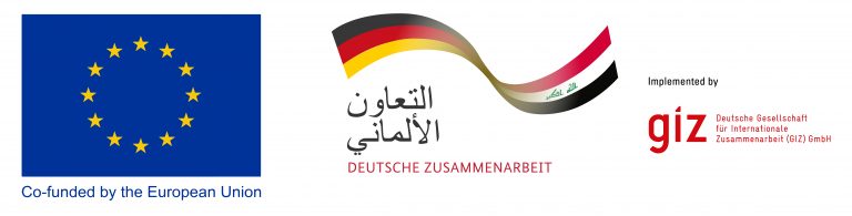 European Union, Germany-Iraq and GIZ logos