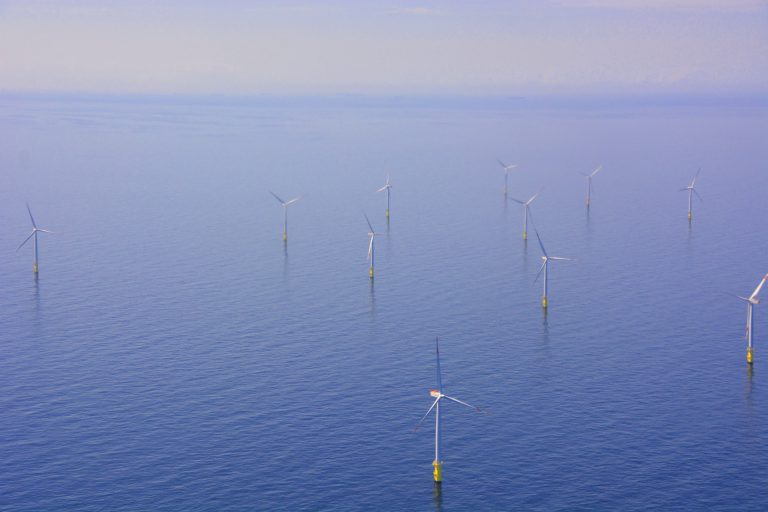 Offshore wind mills